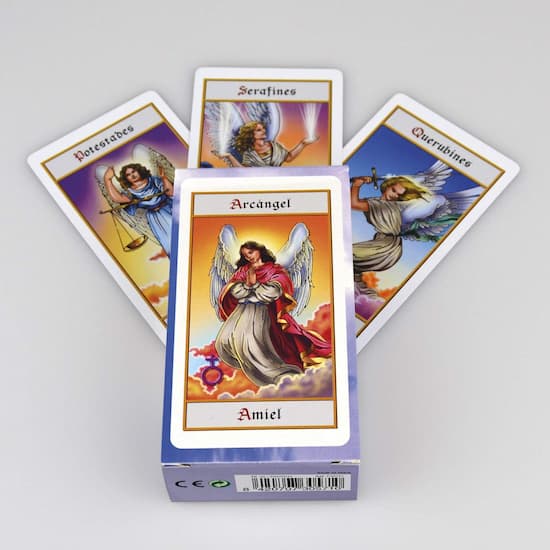 mazo fournier del tarot de los ángeles