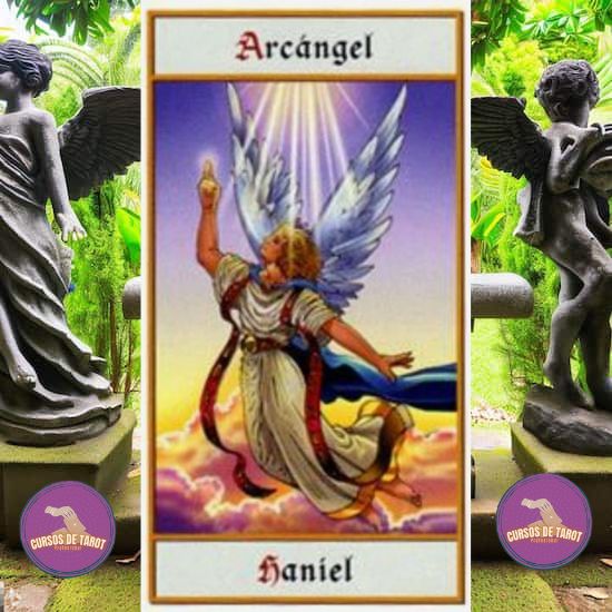 arcangel haniel tarot de los ángeles