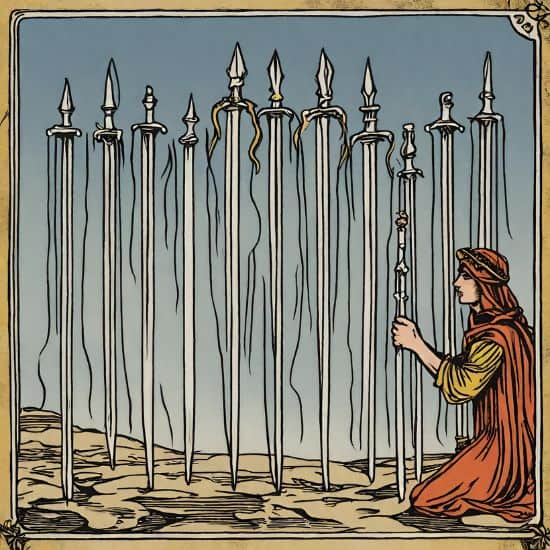 tarot de marsella 9 de espadas