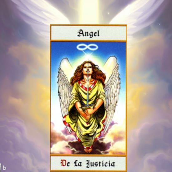 angel de la justicia tarot